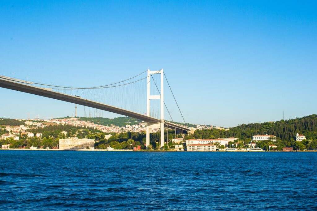 Second Bosphorus Bridge in Istanbul, Turkey
